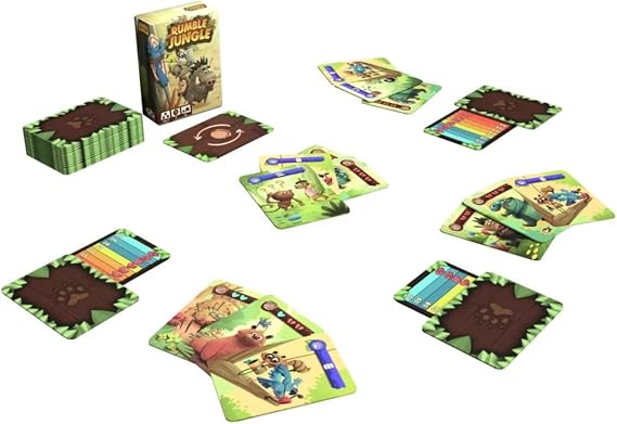 Rumble Jungle - Card Game, 2-4 Players, Family Strategy Board Game
