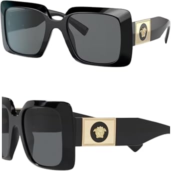Versace VE4405 Rectangle Shape Acetate Sunglasses 54mm