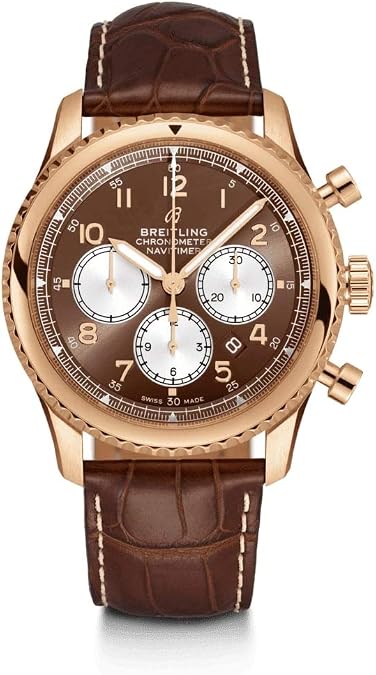 Breitling Navitimer 8 Chronograph Automatic Chronometer 18kt Rose Gold Men's Watch RB0117131Q1P1