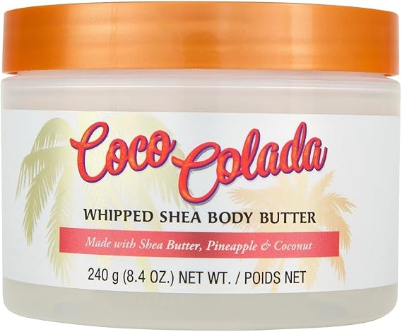 Tree Hut Coco Colada Whipped Shea Body Butter, 8.4oz, with Natural Shea Butter for Nourishing Essential Body Care
