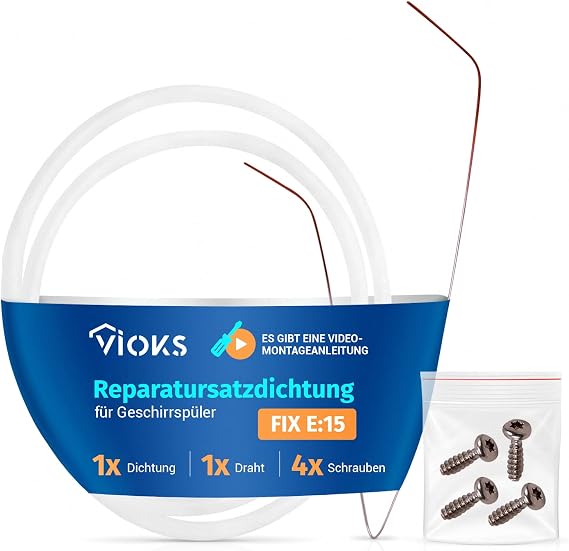 VIOKS Pompa başlığı contası Bosch 12005744 için yedek parça bulaşık makinesi pompa contası Siemens Neff E15 onarım seti pompa başlığı contası bulaşık makinesi aksesuarı