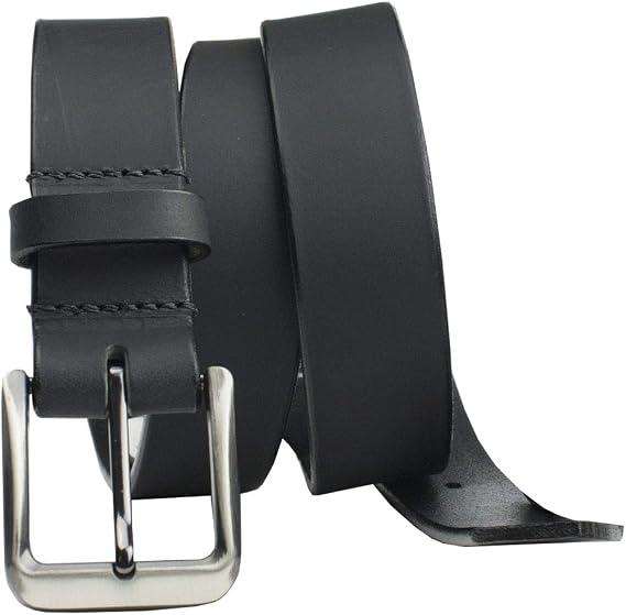Smoky Mountain Belt - USA Made Genuine Full Grain Leather Belt with Certified Nickel Free Buckle