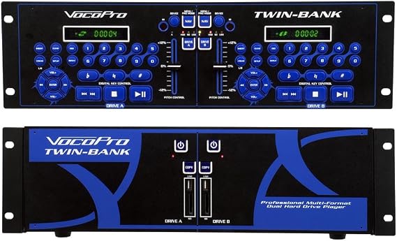 VocoPro Twin-BANK Karaoke Player