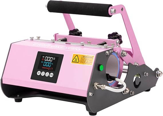 Craft Express Tumbler Press Machine for Crafting and Sublimation for Use with Stainless Steel Tumblers and Skinny Bottles Create Heat Transfers to Make Retail Products and Gifts