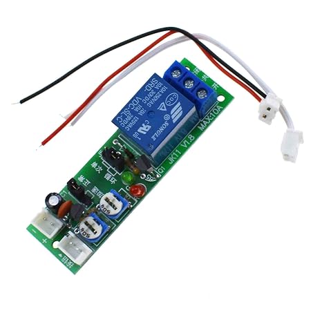 DC 5V 12V 24V Infinite Cycle Delay Timing Timer Relay ON OFF Switch Loop Module (DC 12V 0-60min)
