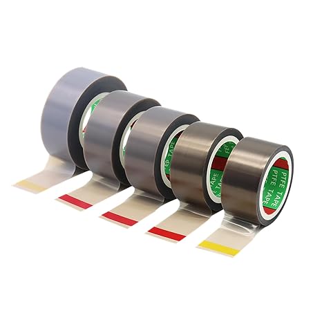 Heavy-Duty Teflon Tape 0.5mm x10M, 13-200mm Width,PTFE Adhesive Film for Vacuum Sealers, Electrical Equipment(13mm)
