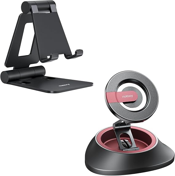 Nulaxy S08 Magsafe Car Mount & A4 Cell Phone Stand