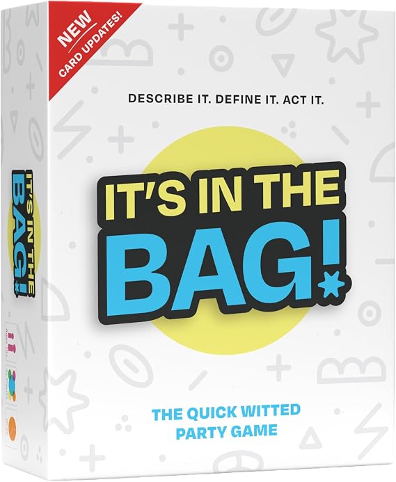 Its in The Bag - Ultimate Family Game for Game Night, 3 Rounds of Wild Easy Fun! New Redesign of the Viral Party Game for Adults, Groups, and Kids - 25-30 Minutes, 4+ Players