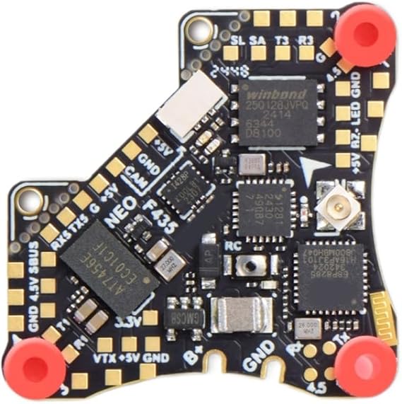F435 NEO 1S AIO Flight Controller ICM42688P 16MB 5A 4-in-1 ESC Dshot300 Type-C for RC FPV Drones