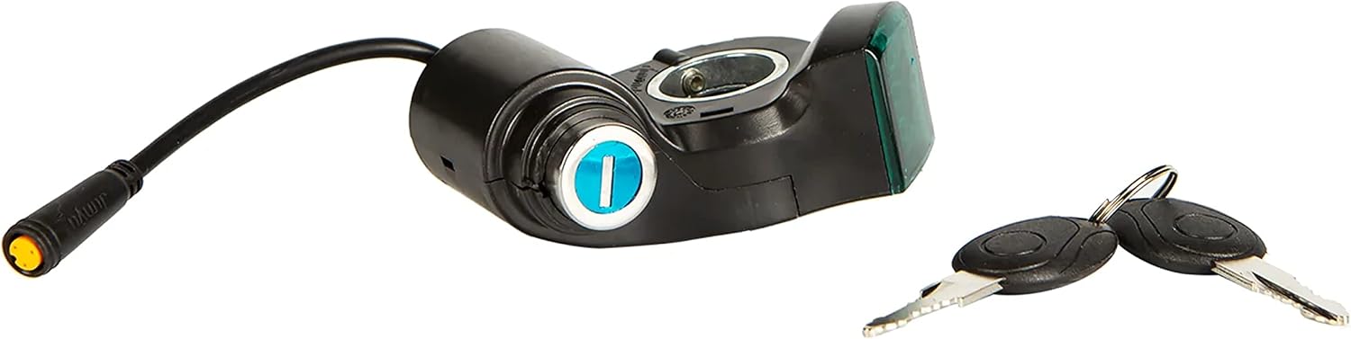 NANROBOT Electric Scooter LED Digital Display Voltmeter and Ignition Lock with Key