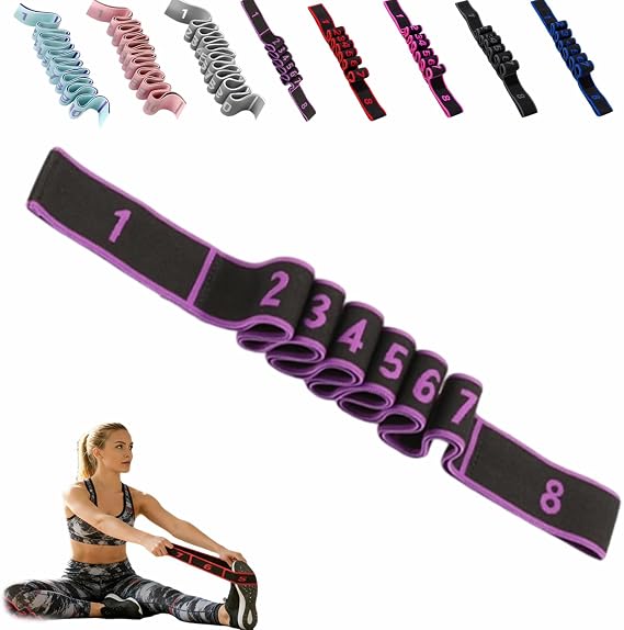 Fitness Resistance Bands with Handles, Fitness Resistance Band for Stretching and Yoga, Fashion Puller Exercise, Adjustable Bands for Full Body