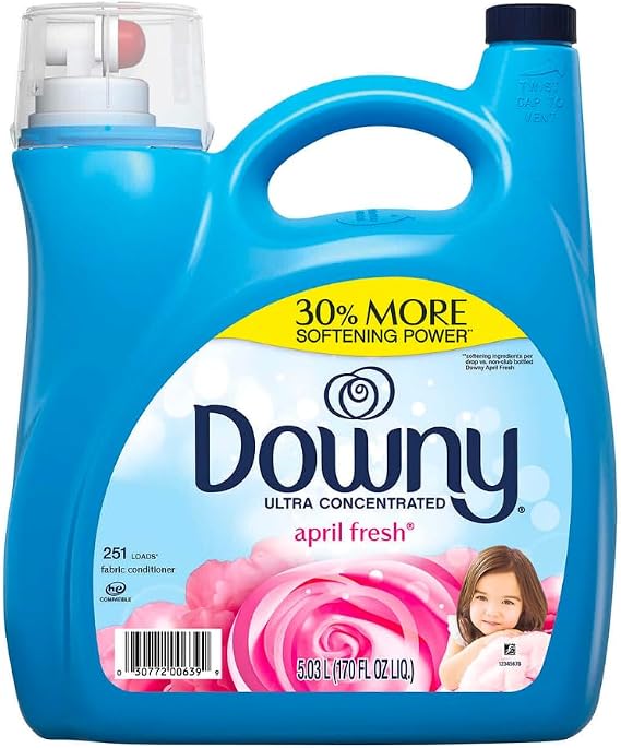 Downy Ultra Concentrated Liquid Fabric Softener, April Fresh (170 fl oz, 251 ld)