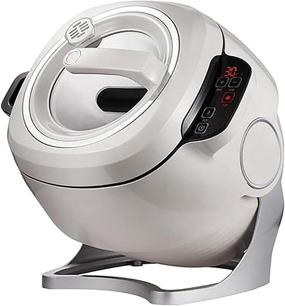Automatic Cooking Machine - 2000W 6L Multi-Function Wok for Stir Frying, Stewing, and Cooking with One-Click Smart Start and 360 Automatic Rotation