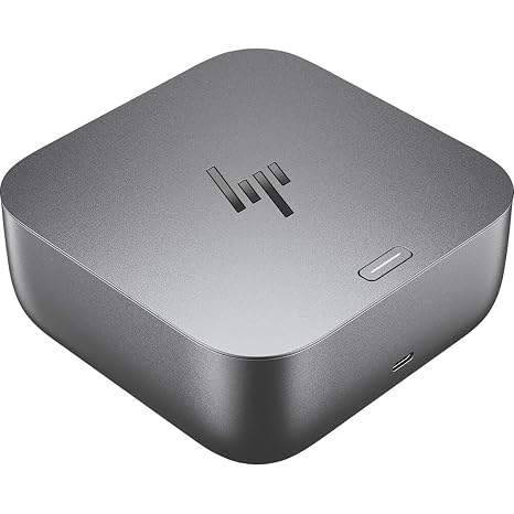 HP Thunderbolt 4 100W G6 Dock - for Desktop PC, Notebook - Charging Capability - 120 W - Thunderbolt 4-4 Displays Supported - 5 x USB Ports - 3 x USB Type-A Ports - Type-A - 2 -C -C - 1 RJ-45 - Ne