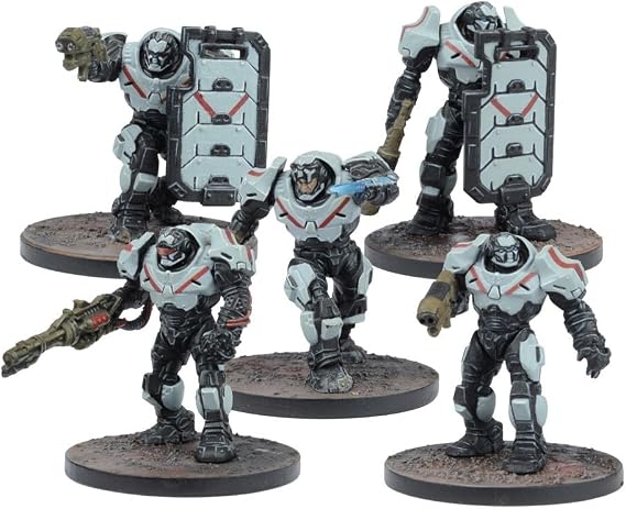 Mantic Games MGWPE303 Enforcer Peacekeepers Miniature Game, Multi-Colour