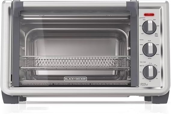 Black + Decker TO6135-1SD 6-Slice Crisp N Bake Air Fry Convection Oven