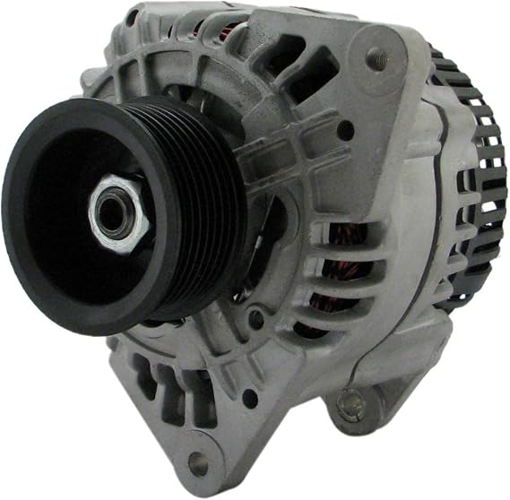URQS New Alternator for Case & New Holland Ag Tractors MXM120/130/140/155/175/190 6-456 Dsl New Holland TM115-TM190 166-27106 90-17-8090 IA1020 11.203.088 AAK5355 87361085 MG404 MG443