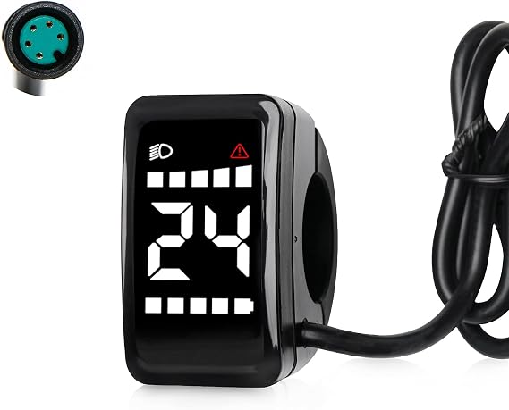 DZ40 Ebike Display for Bafang Motor Kits, 1.3" Mini LCD Screen, Waterproof Electric Bike Monitor