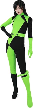 miccostumes Womens Miss Go Bodysuit Jumpsuit with Gloves and Leg Bag Cosplay Costume