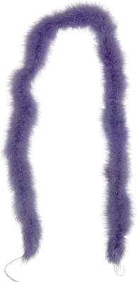 22 Gram Marabou Feather Boa, 72 L, 2-4 W – Mum Supplies, Crafting Feather Boas for Party, Holiday Decorations