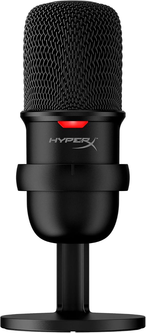 HyperX SoloCast HMIS1X-XX-BK/G Oyuncu Mikrofonu