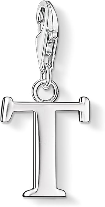 Thomas Sabo Letter T Charm, Sterling Silver