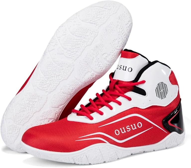 Boxing Shoes, Men's, Training Shoes, Juniors, Boxing Shoes, White, Practice Shoes, Martial Arts, Master, Training, Lightweight, Anti-Slip, Breathable, Gym, Weightlifting