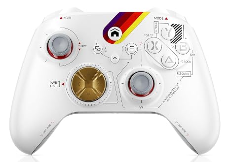 Dinosoo Wireless Controller for Xbox One Series X/S PC, Bluetooth Dual Vibration TURBO Function 3.5mm Headphone Jack Macro Function - Starfield