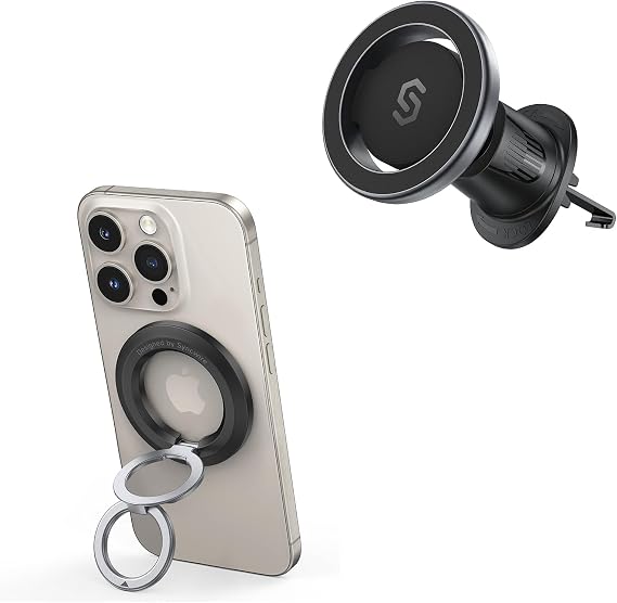 SYNCWIRE for MagSafe Car Mount and Phone Ring Holder