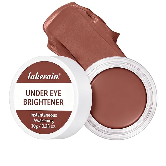 Under Eye Brightener, Concealer Full Coverage for Dark circles, Lightweight Radiant Cream Under Eye Concealer (Dark Mocha)
