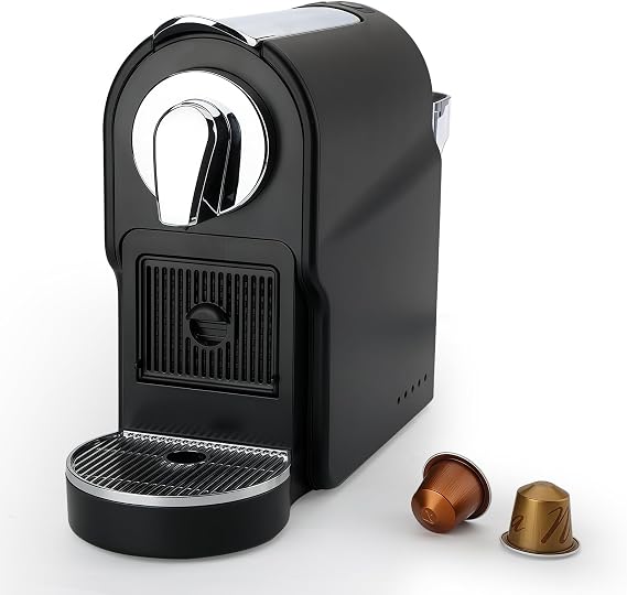 Mini Espresso Machine for Nespresso Original Pods, 20 Bar High Pressure Pump for Espresso and Lungo, One-Touch Operation, 22oz Removable Water Tank