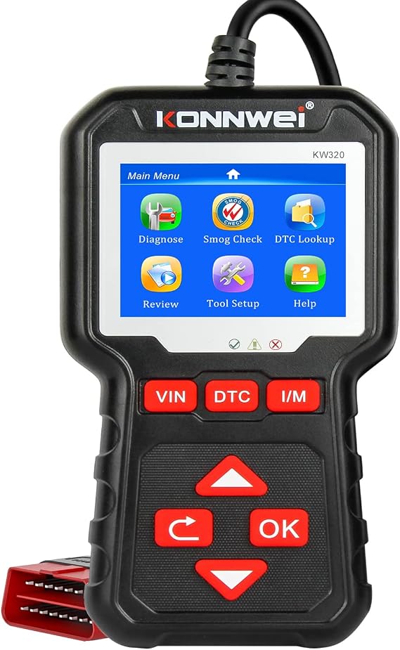 KW320 OBD2 Scanner + KW310 OBD2 Scanner