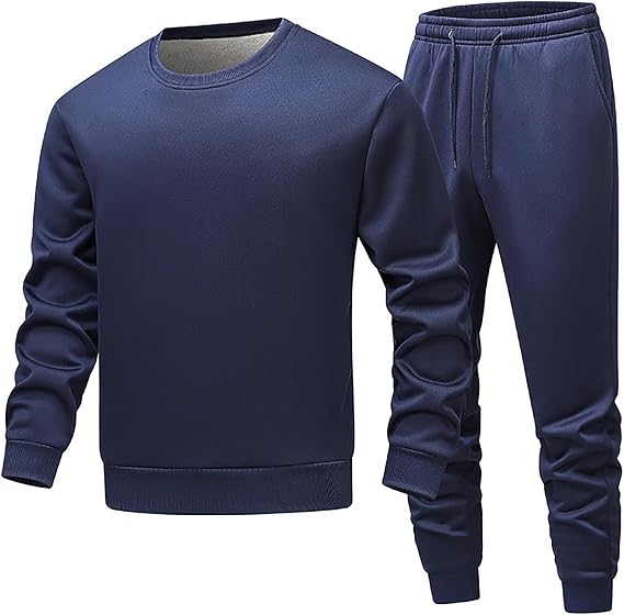 Track Suits for Men 2 Piece Set Fleece Lined,Fall Winter Outfits 2026