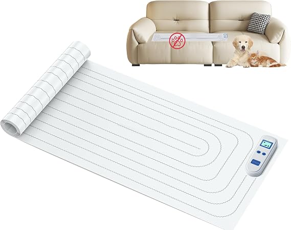 PETMAIS Pet Scat Mats for Dogs Rechargeable Safe Static Cat Shock Mat