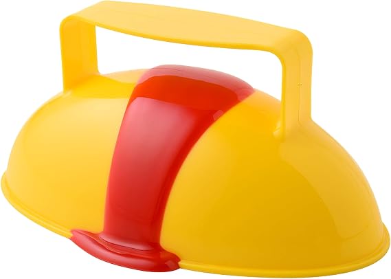 Ernest A-77378 Cute Oum Cup, Rice Shape, Supervised by Kichikichi, Regular Size, Rice, 7.8 oz 220 g, Dishwasher Safe, Red