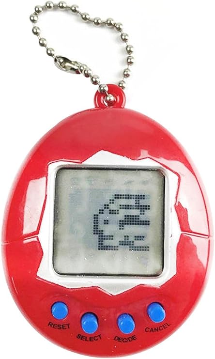 Virtual Electronic Digital Pets Keychain, Retro Pocket Virtual Pet Toy, Nostalgic Virtual Digital Pet Handheld Game Machine
