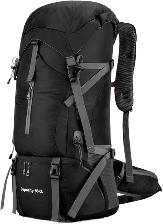 Daypacks Outdoor, 70L Hiking Backpack Waterproof Lightweight With Rain Cover,Outdoor Sport Travel Daypack Lightweight Backpacking(D)