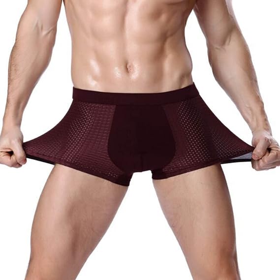 Generic Mens Stretchy Underwear Boxers Moisture Wicking and Breathable Boxer Briefs Soft Micro Modal Boxer Briefs