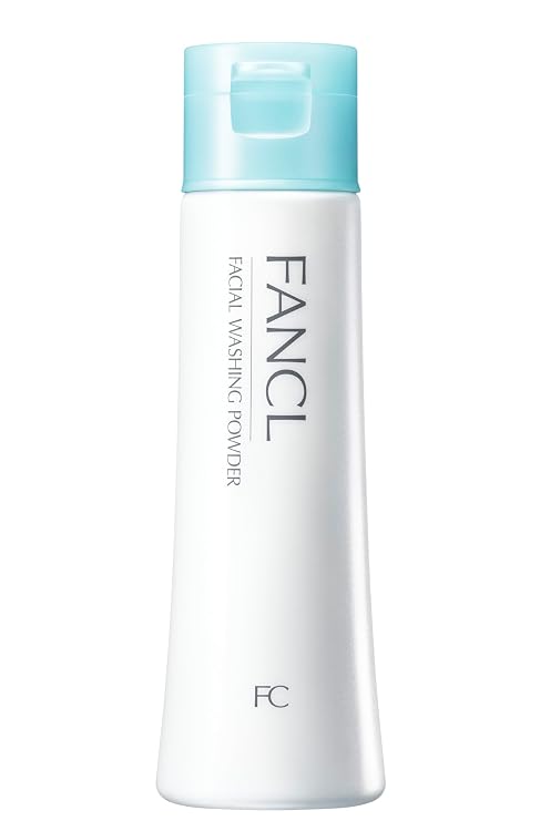 FANCL Facial Cleansing Powder Japanese Powder-to-Foam Cleanser with Agar & Rice Starch, Gently Removes Impurities & Clogged Pores, Preservative-Free Hydrating Formula [US Exclusive Edition]