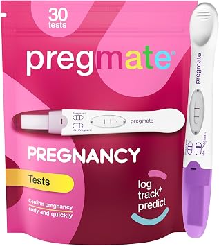 Pregmate Pregnancy Midstream Tests (30 Count)