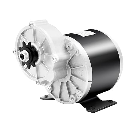Electric Bike Gear Reduction Motor W/Gear 9 Teeth Sprocket Fit Bicycle EBike Scooter 2750rpm 350W DC 24V MY1016Z