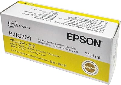 Digital Yellow Ink Cartridge 1-Pack for DiscProducer PP-100, PP-50, PP-100II, PP-100N, PP-100BD, PP-100AP in Retail Packaging
