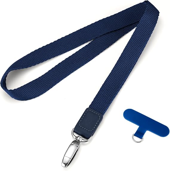 Gkeygo Phone Lanyard, Neck Lanyard for all Smartphone, Lanyards for Keys ID Badges Wallet, Long Lanyard for Women Men