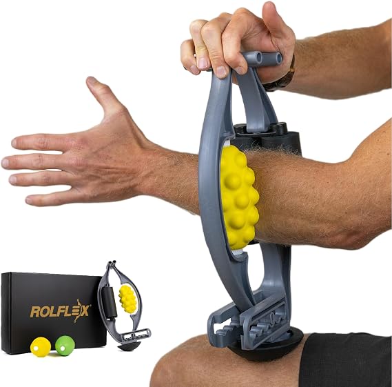 Rolflex The Massage Combo 3-in-1 Roller for Muscles Deep Tissue