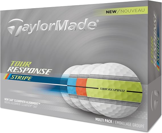 Taylormade New Tour Response Stripe 25 Golfballe