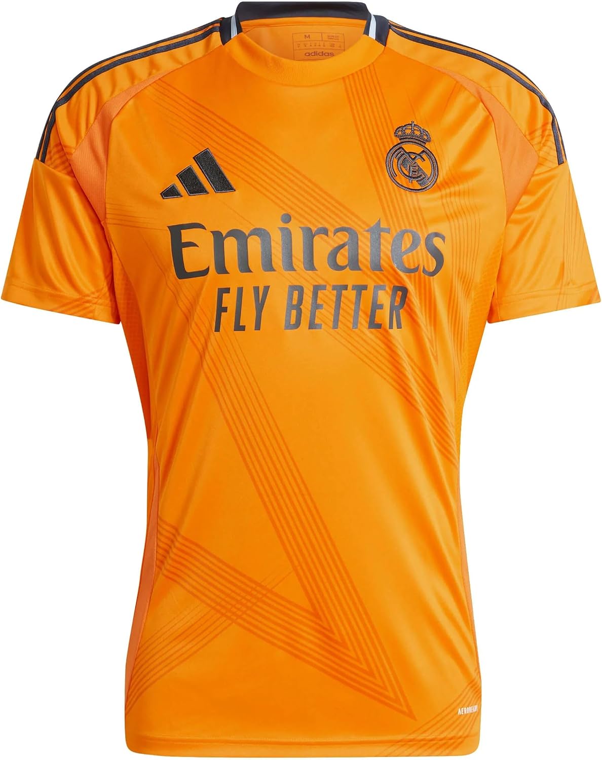 adidas Real Madrid Men's Stadium Away Jersey 2024/25, Crew Orange, 2XL