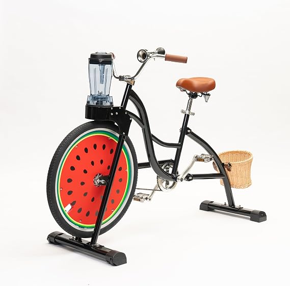 Adult Pedal-Powered Smoothie Bike, Non-Electric Bicycle Blender, Stationary Bike for Smoothies and Fruit juices, Ideal for Events and Parties.