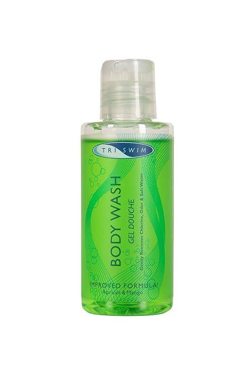 Triswim 2oz Body Wash Shot, Green