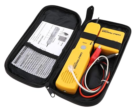 Micro Traders Cable Finder Tone Generator Probe Tracer Wire Tracker Network Tester kit