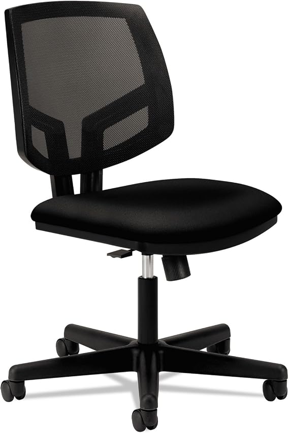 HON Volt Mesh Back Task Chair with Synchro Tilt for Office or Computer Desk, Black
